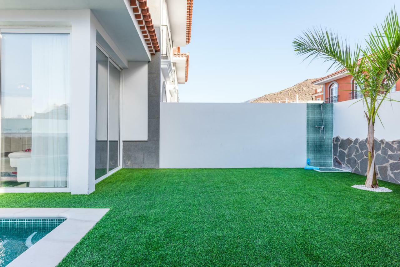 Luxury White Villa With Sea View, Heated Pool Costa Adeje  Kültér fotó